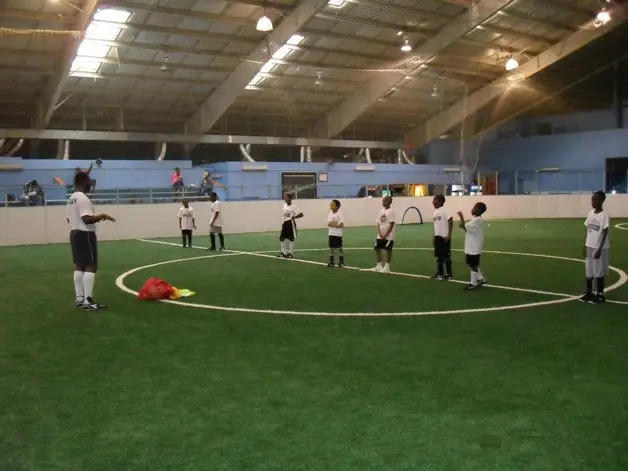 Courtesy Pacplex indoor soccer field at pacplex