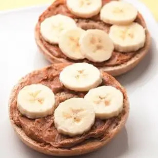 peanut butter and banana sandwich