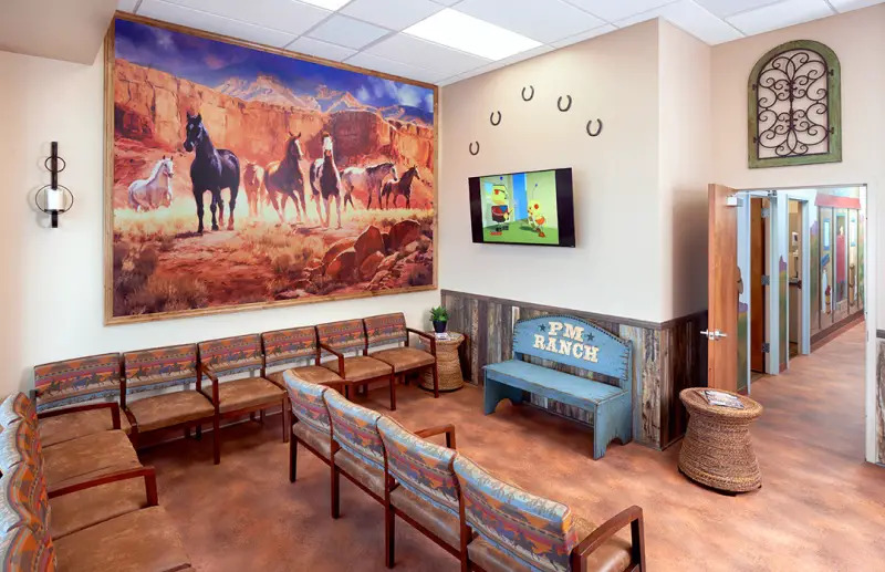 PM Pediatrics Carle Place lobby