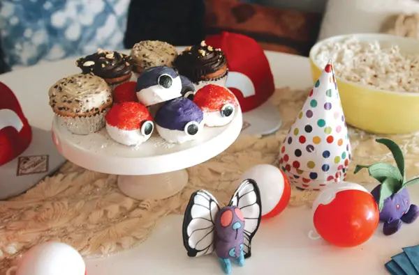 pokemon birthday cupcakes