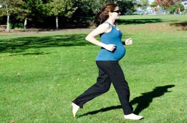 pregnant-running