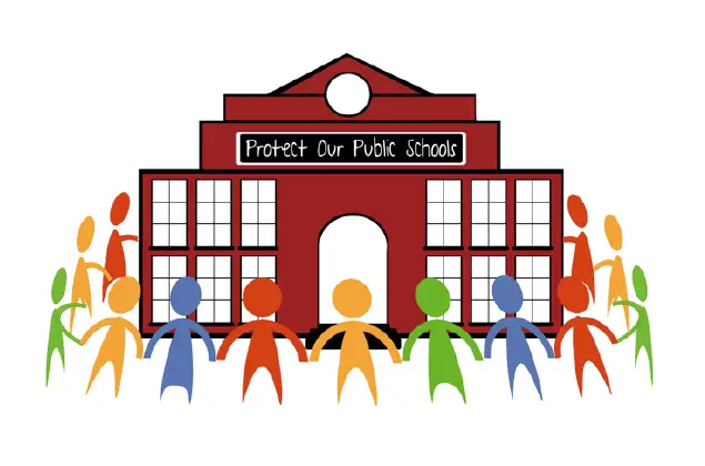 protect our schools illustration
