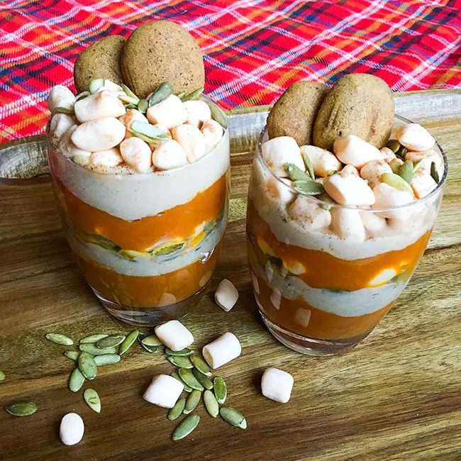 pumpkin parfaits