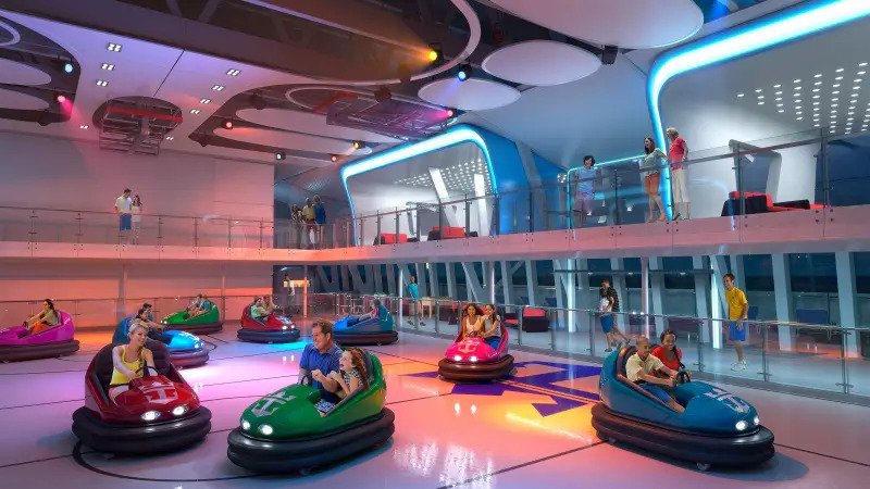 Royal Caribbean Quantum of the Seas Bumper Cars