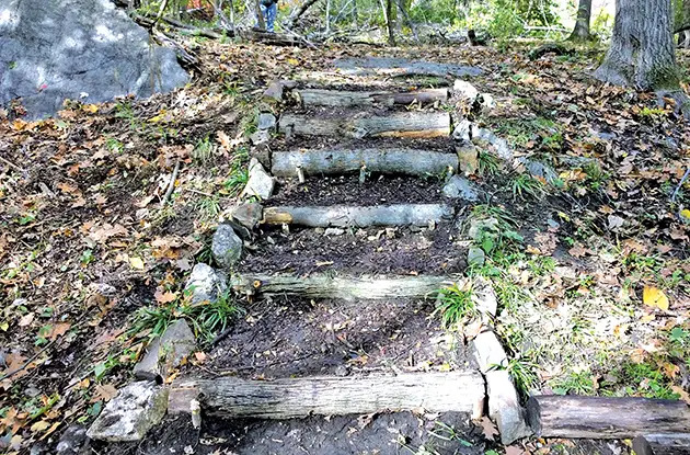 rye nature center trails