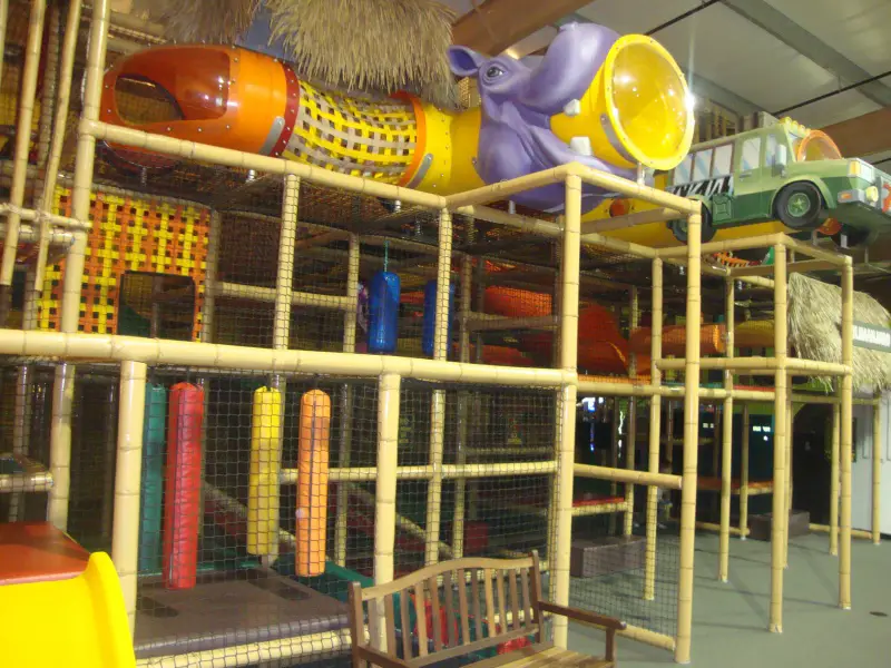 The play area at Safari Adventure