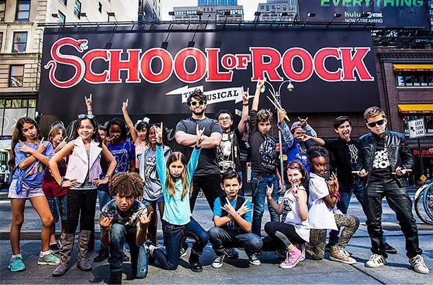 school of rock broadway