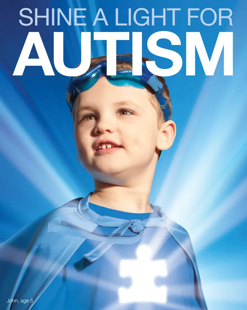 Shine a Light for Autism poster