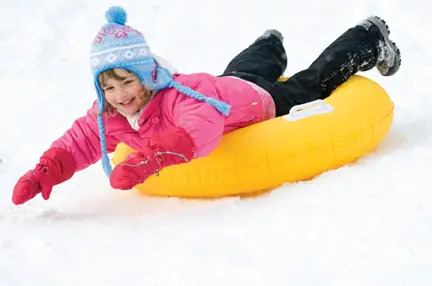 snow tubing