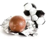 Chocolate Soccer Balls