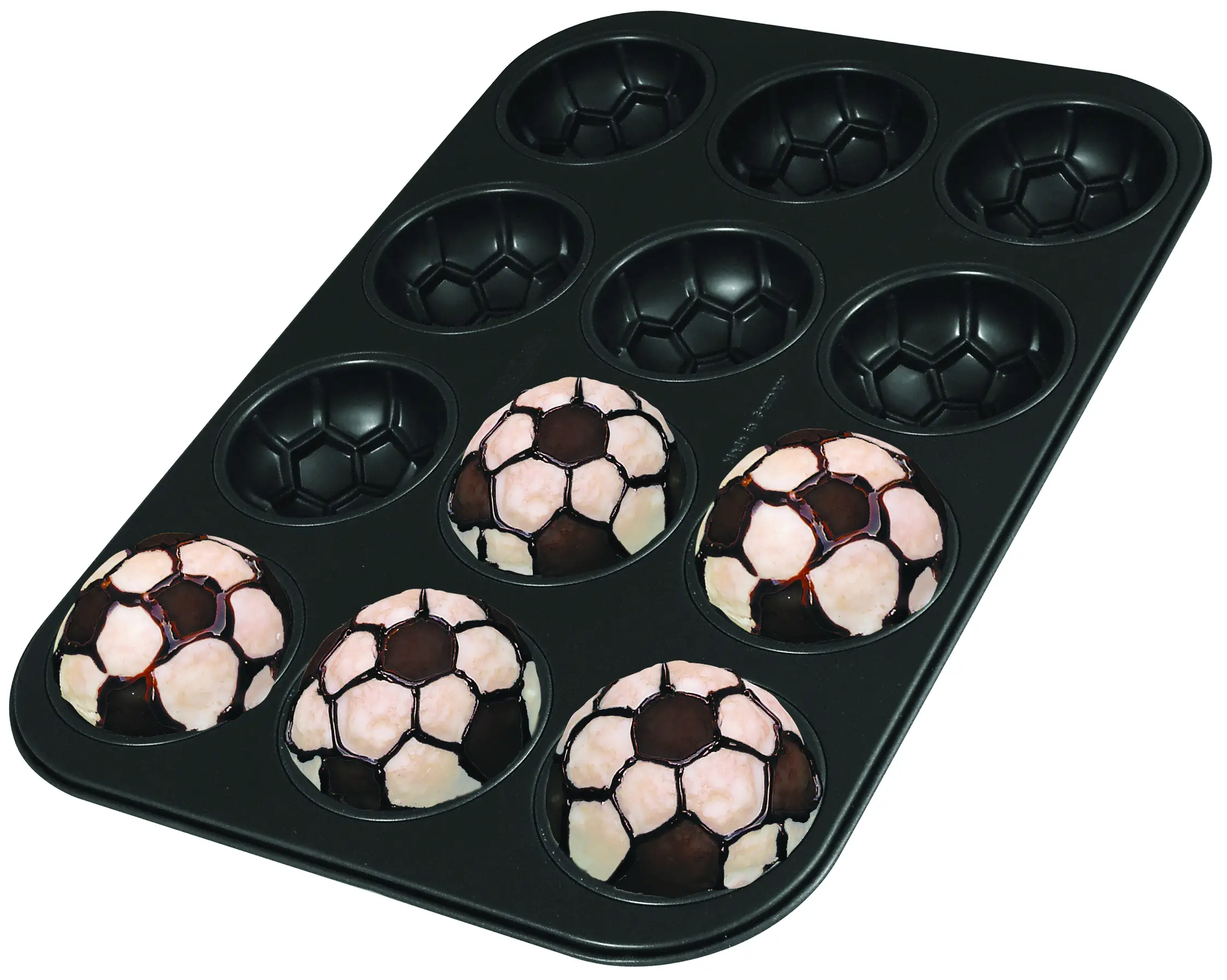 Soccer ball cake pan from Zenker