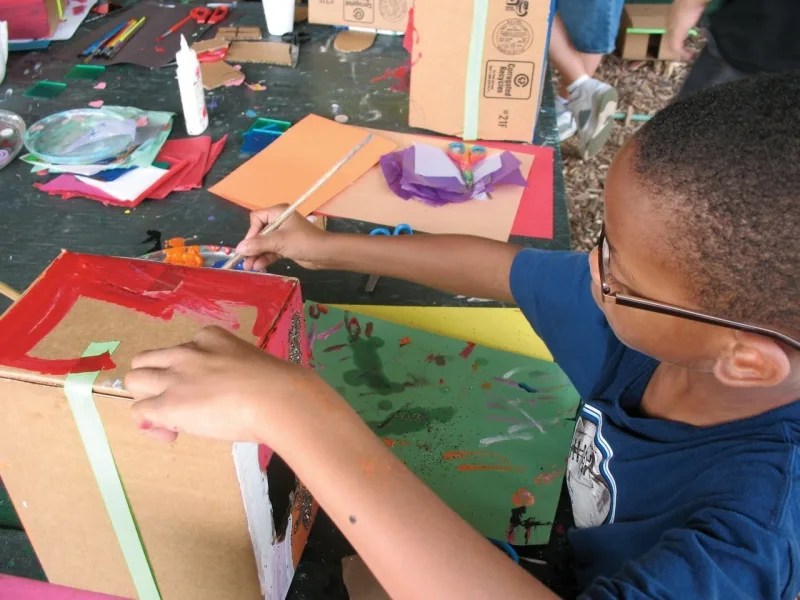 Socrates Park art workshop