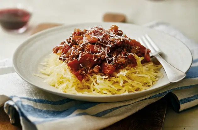 spaghetti squash ragu