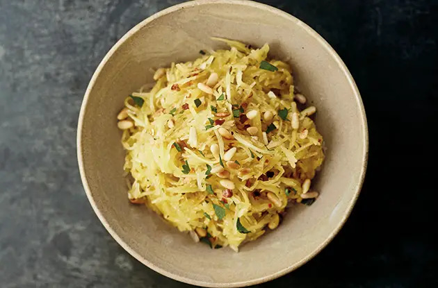 spaghetti squash with parmesean