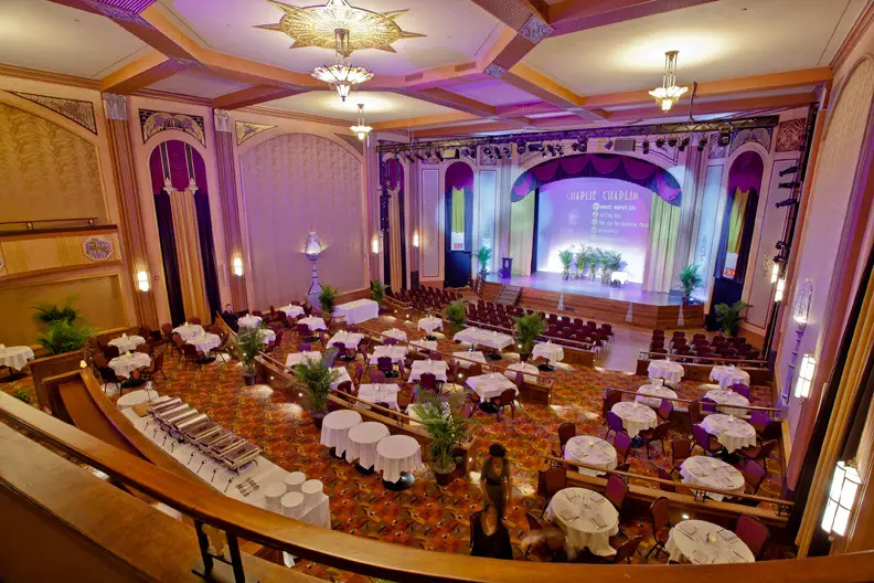 The interior of the renovated Suffolk Theater