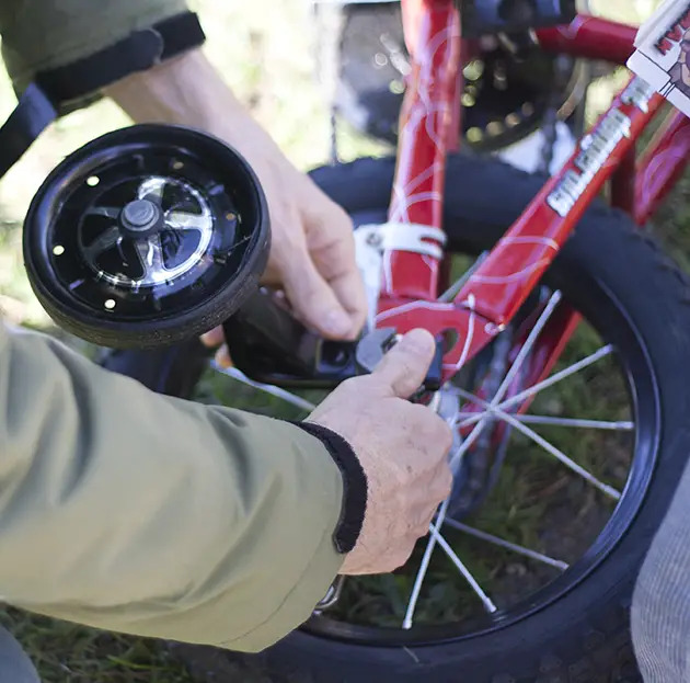 taking off training wheels