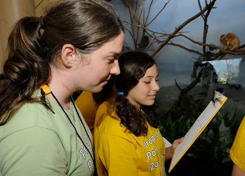 teen interns at prospect park zoo brooklyn