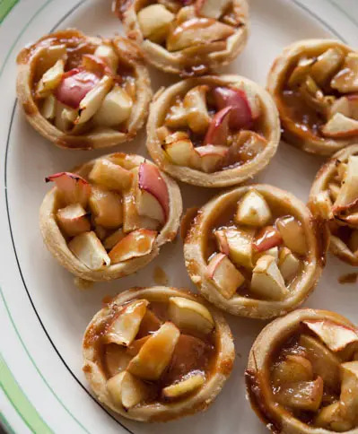 toffee apple tarts