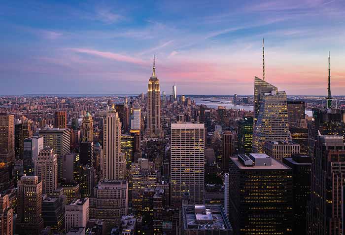 top of the rock
