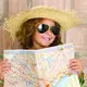 Girl With Map