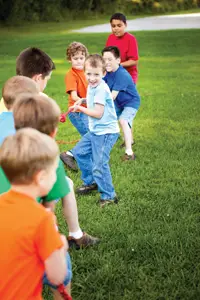 tug-of-war, a classic children's game