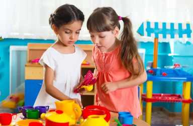 two-girls-playing-together