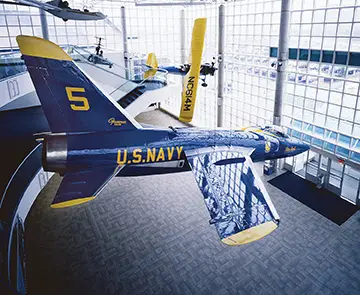 US Navy Blue Angels plane