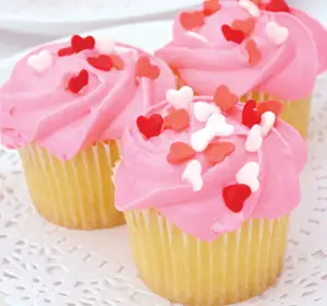 Valentine's Day cupcakes
