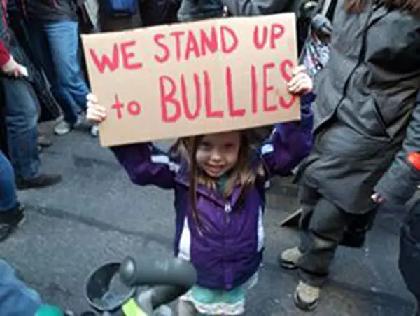 we stand up to bullies