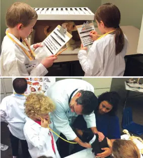 Kids Play Vet for a Day at BluePrint Veterinary Partners