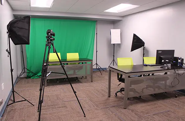 video broadcast studio