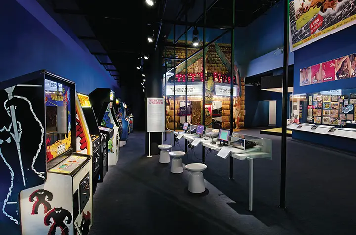 video games exhibit at museum of the moving image