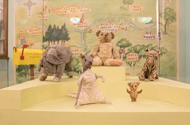 winnie-the-pooh stuffed animals nypl