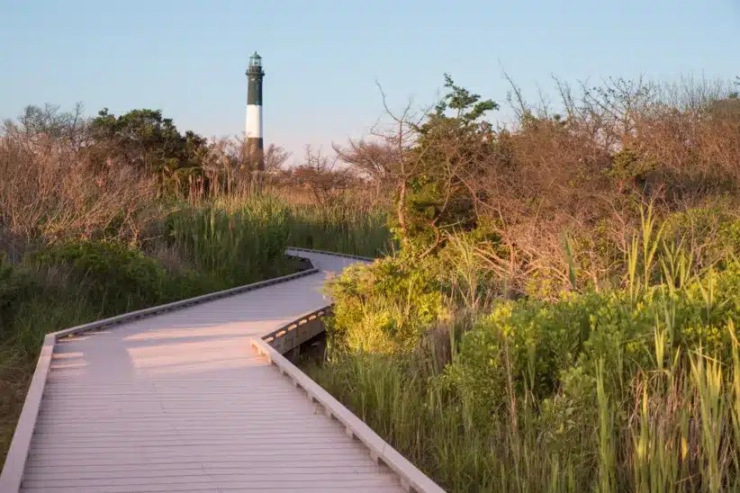 Don't forget to check out the firehouse at the Robert Moses Park