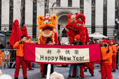 Ring in the Year of the Snake at Bank of America Winter Village at Bryant Park Lunar Year Celebration