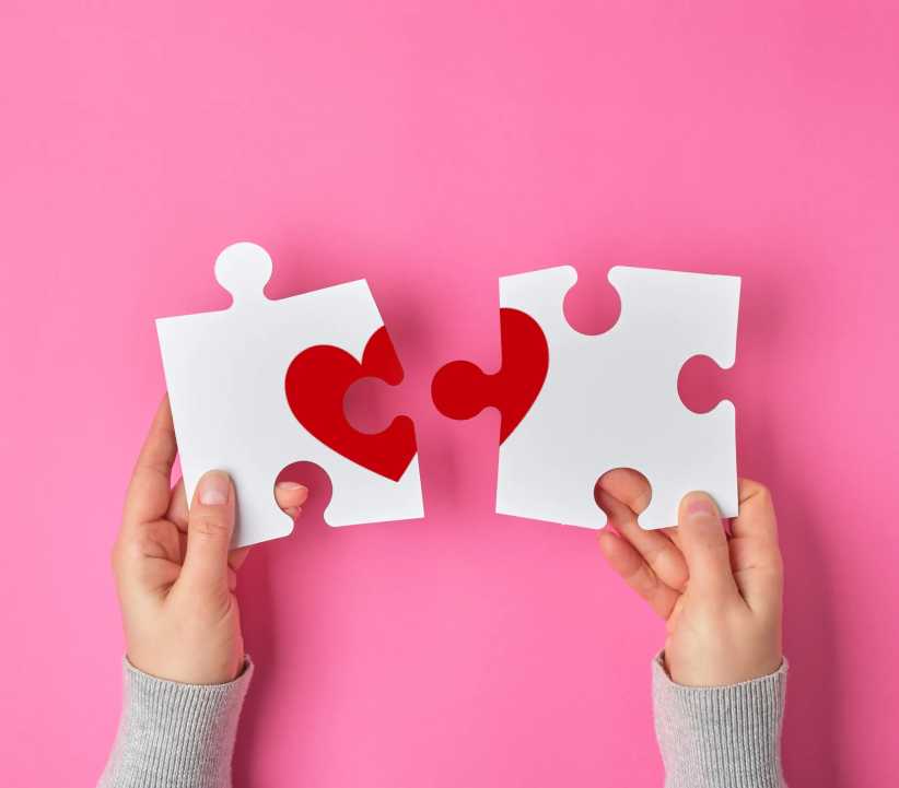 Valentine's Day Crafts for Kids: Heart Puzzles