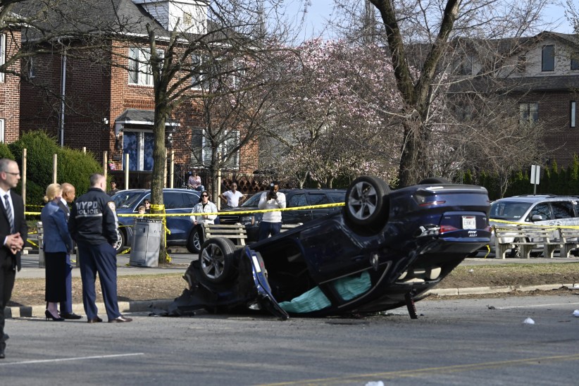 brooklyn car crash 