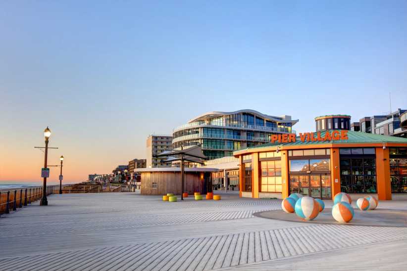 Pier Village along the Long Branch Boardwalk. 5 Family Getaways From New York You Can Do Without a Car