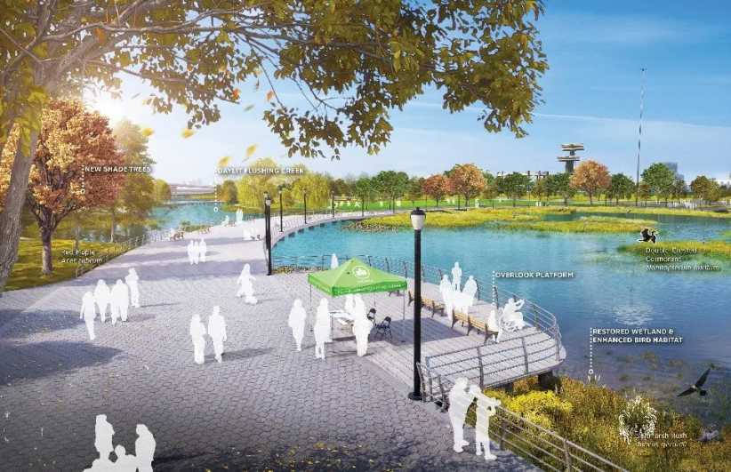 Flushing Meadows-Corona Park Gets a Smart Climate Makeover