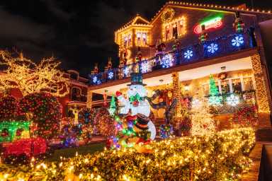 Amazing Neighborhood Holiday Light Displays in Westchester