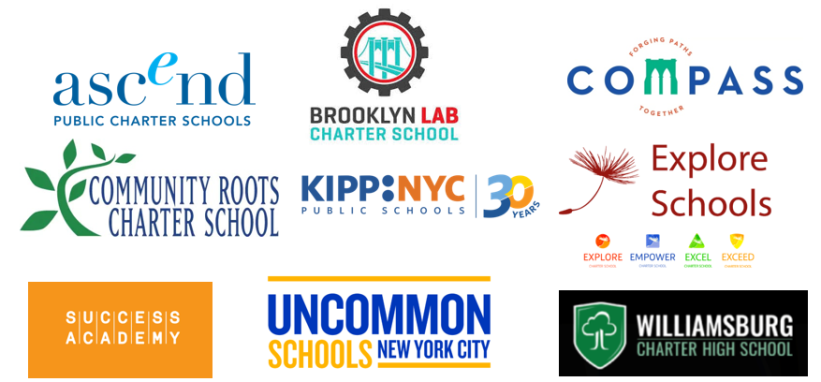 Various BK Charter school logos