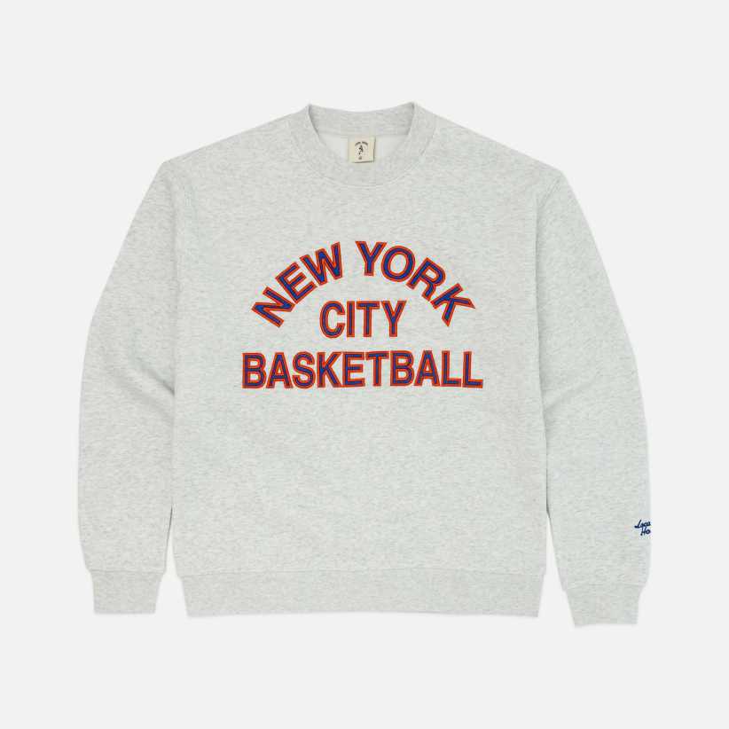 heather grey sweatshirt