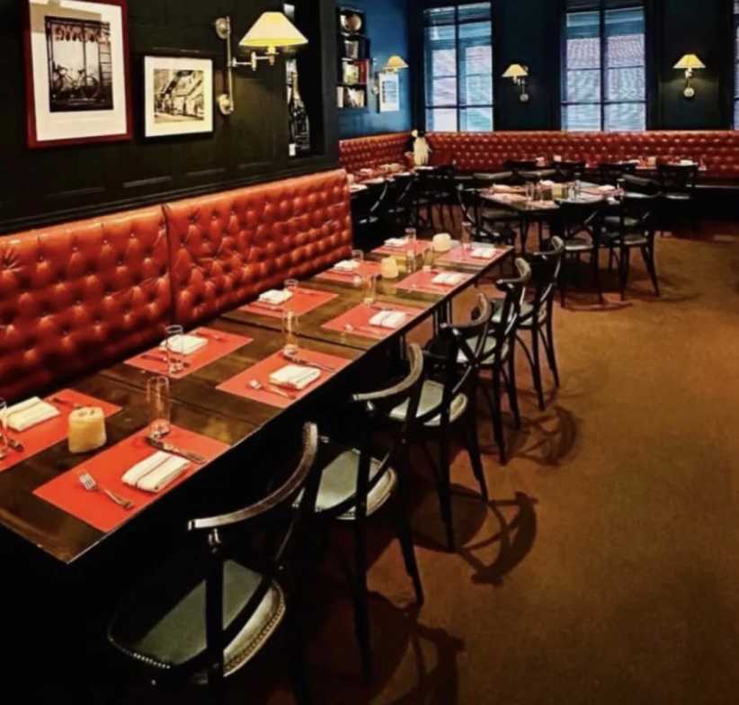 Interior of David Burke Tavern in NYC