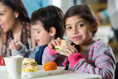 Hudson Valley Care Coalition-two kids eating