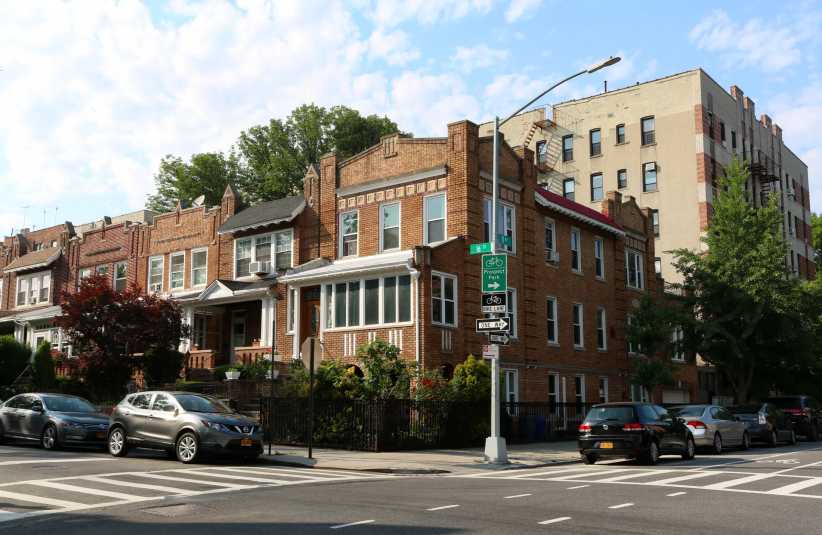 Beautiful brick homes in Windsor Terrace, Brooklyn