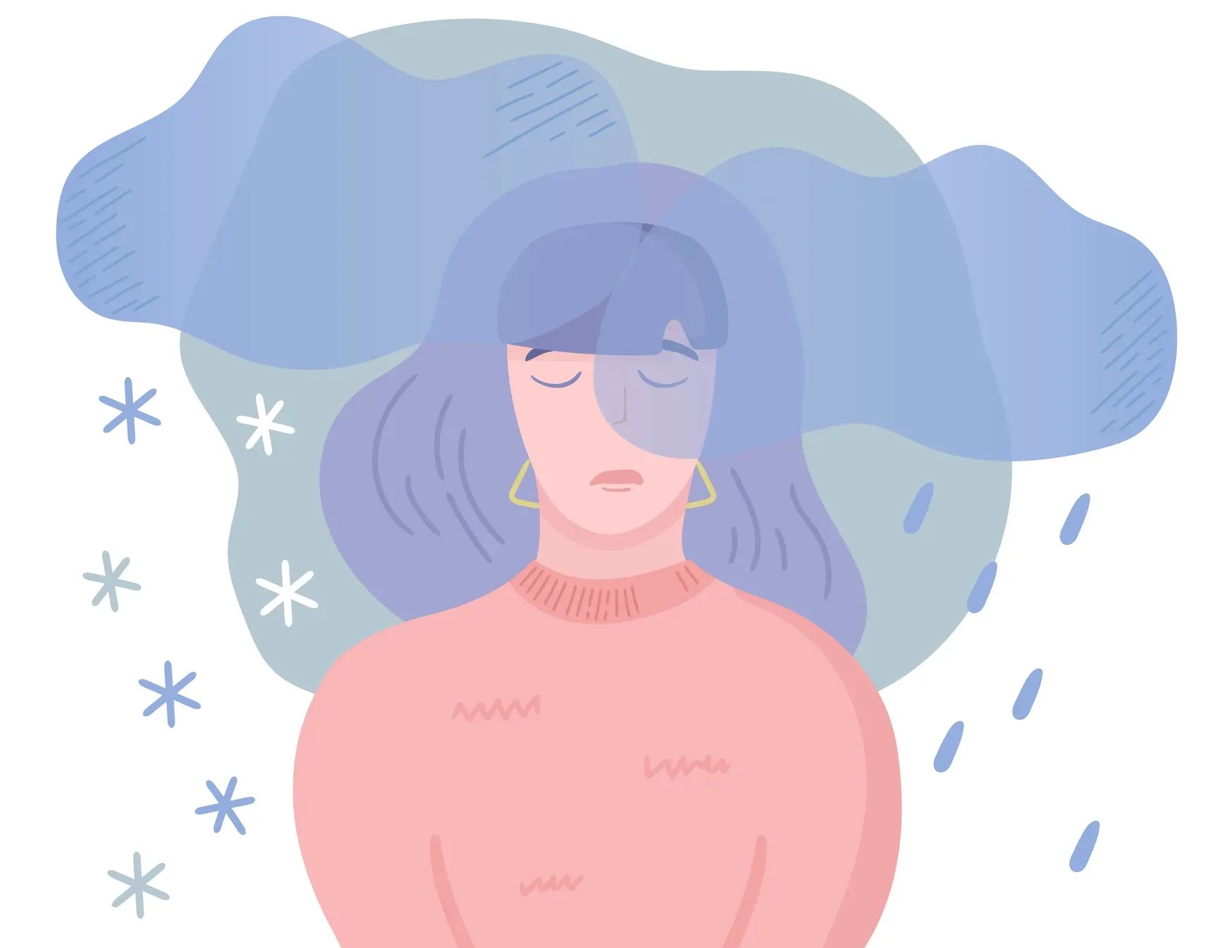 How to Calm Your Nervous System Using Sensory Techniques for Moms : Winter Blues