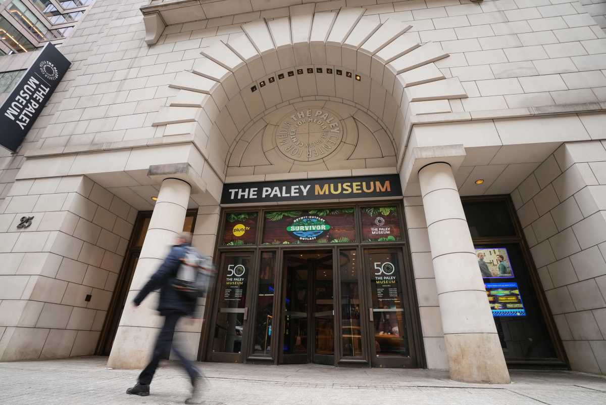 Exterior shot of The Paley Museum