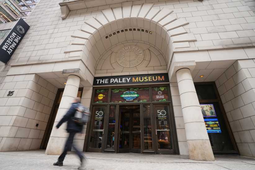 Exterior shot of The Paley Museum
