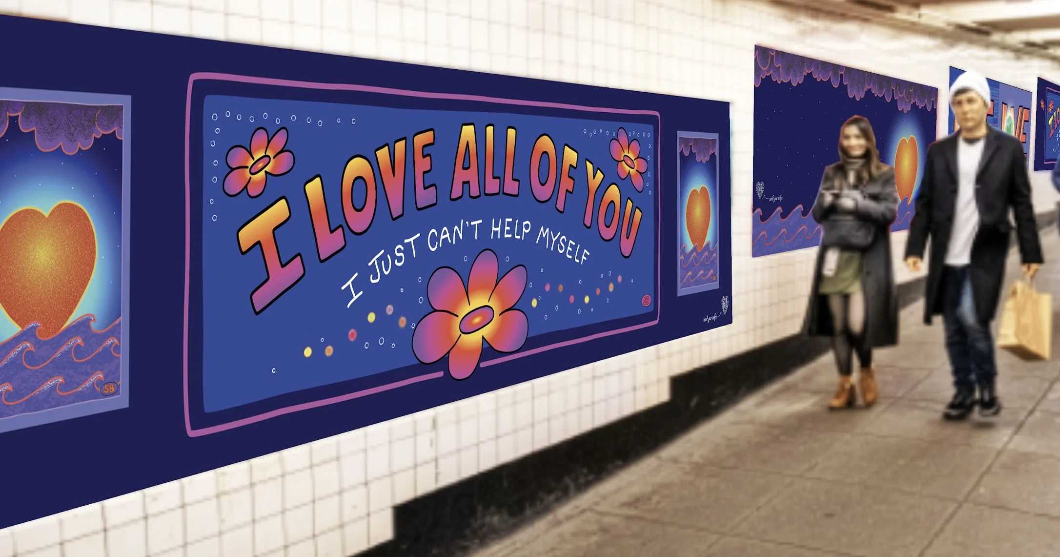 Love in Transit NYC Subway, West 4th Street