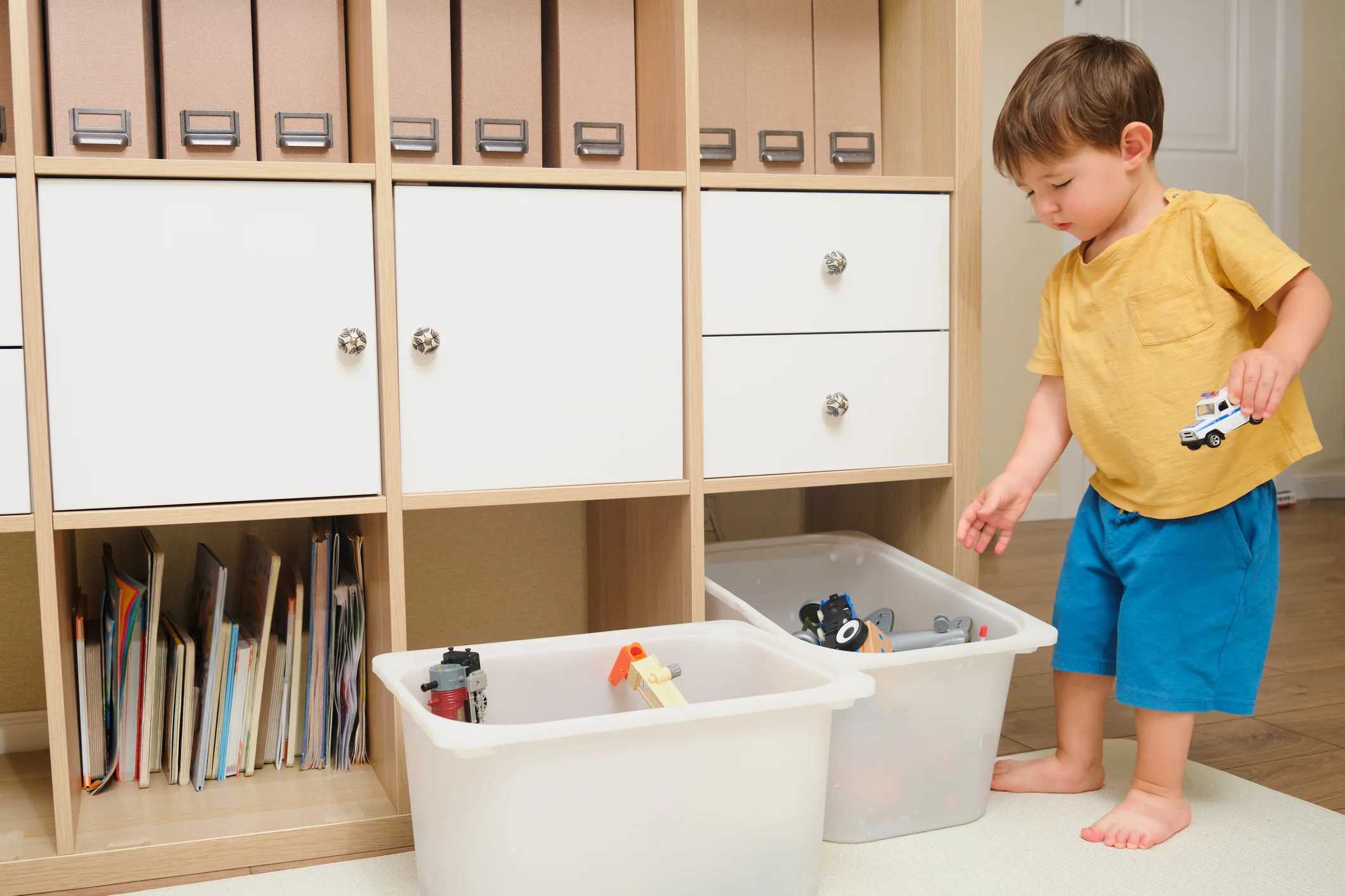 House Chores for Kids: Picking Up Toys